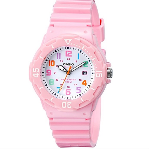 casio 3 hand analog rotating bezel